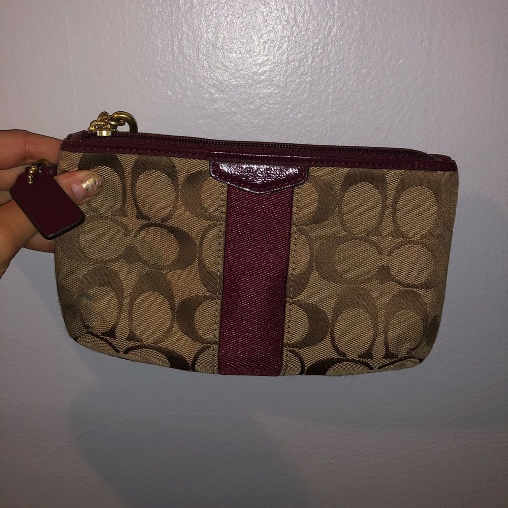 Coach wristlet